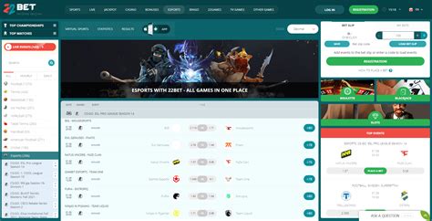 Esports Betting with Real Money at 22Bet™.